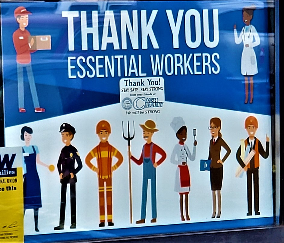 Essential Workers Sign